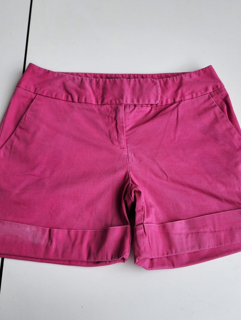 INC International Concepts Pink Shorts 4.5" Inseam Women's Petite Cotton 2P